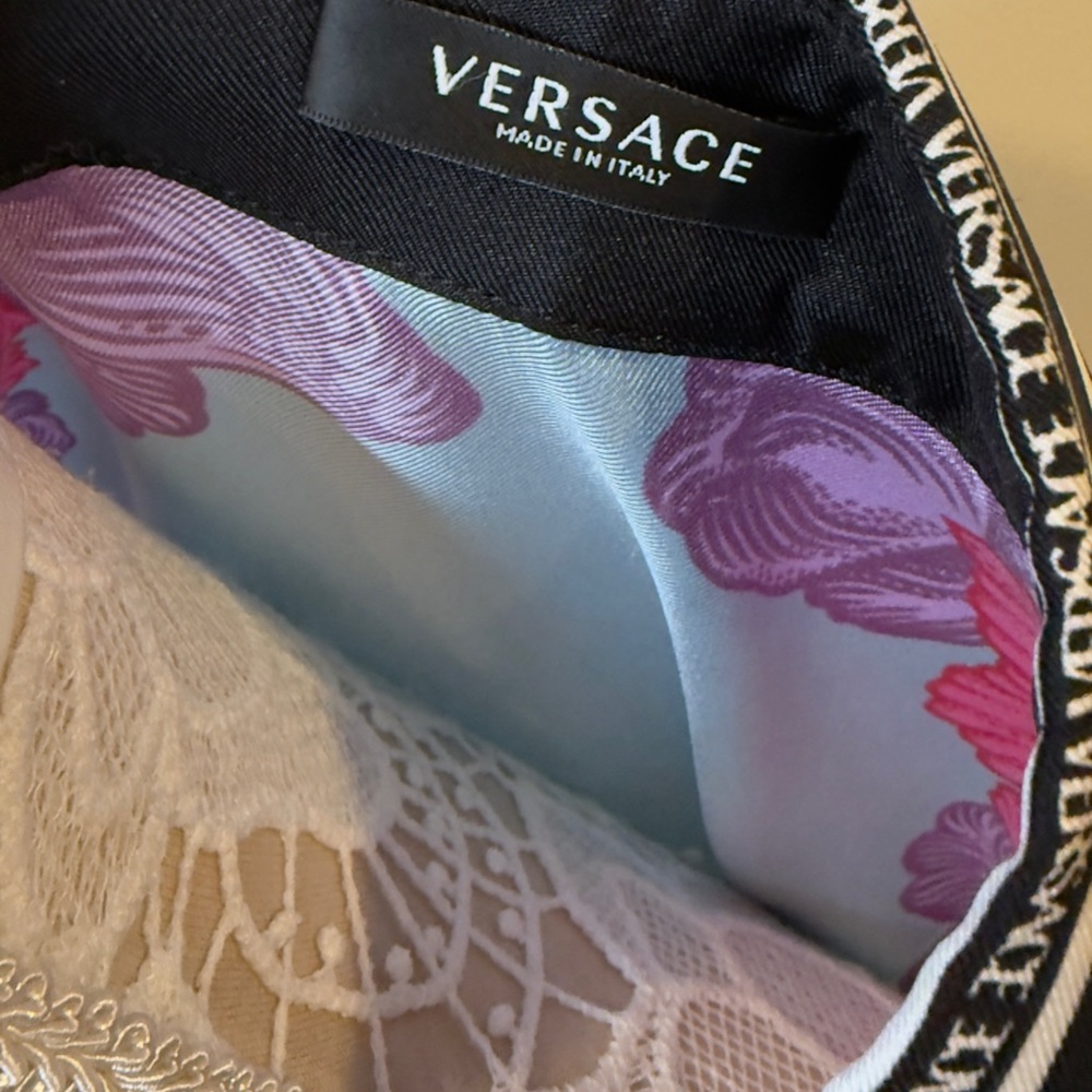 Authentic Versace Printed Button-Down Blouse Mult… - image 7